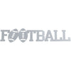 Football Word Metal Wall Decor